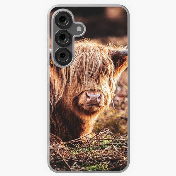 Item preview, Highland Cow sitting down - Colour designed and sold by RKSDESIGN.