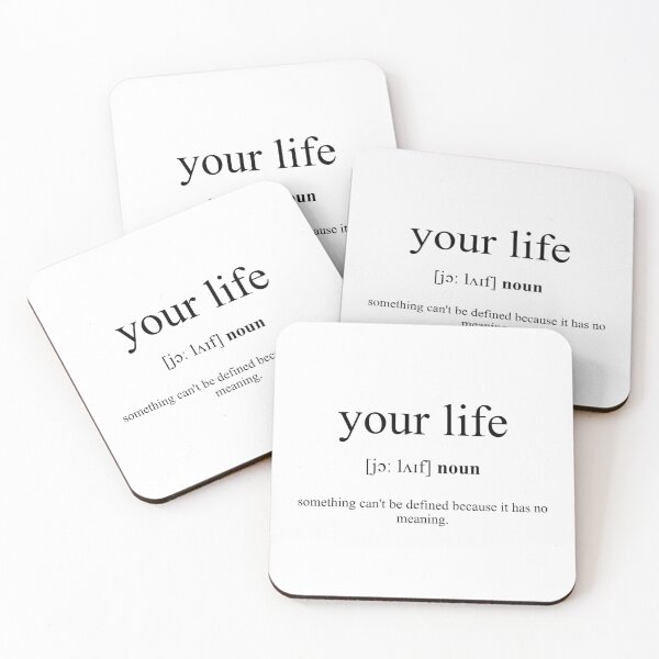 Item preview, Your Life Definition | Dictionary Collection designed and sold by Designschmiede.