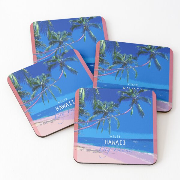 Item preview, Travel Poster_Visit Hawaii. designed and sold by FanitsaArt.