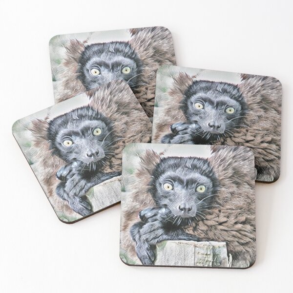 Item preview, Critically Endangered - Red Ruffed Lemurs designed and sold by Bluelizzy.