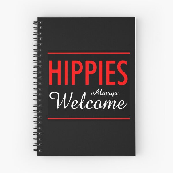 Item preview, Hippies Always Welcome designed and sold by AuntyReni.