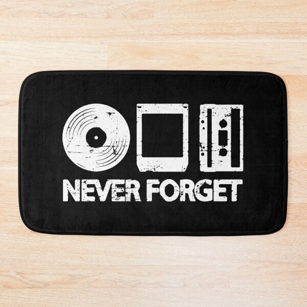 Item preview, Never Forget Old Audio Formats Vinyl Record Cassette Tape 8 Track designed and sold by TheFlying6.