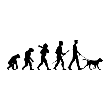 Artwork thumbnail, Dogvolution by CCCDesign