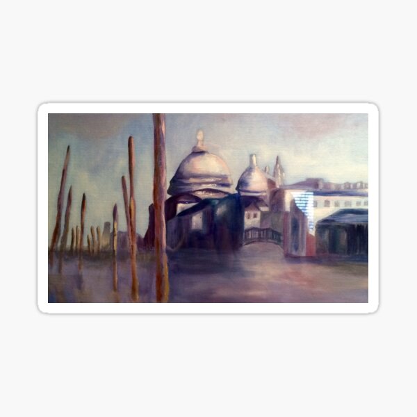 Monet's Venice Sticker