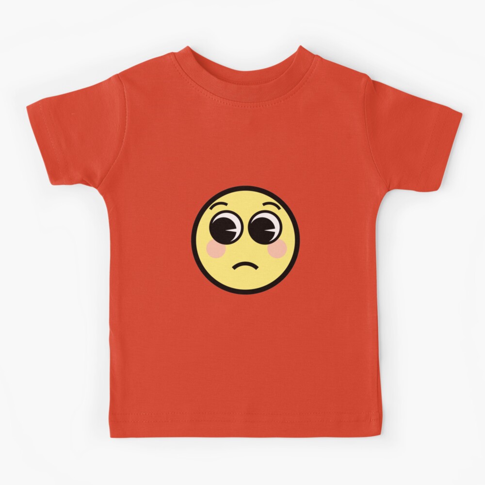 Sad Doodle Emoji Emoticon PNG & SVG Design For T-Shirts