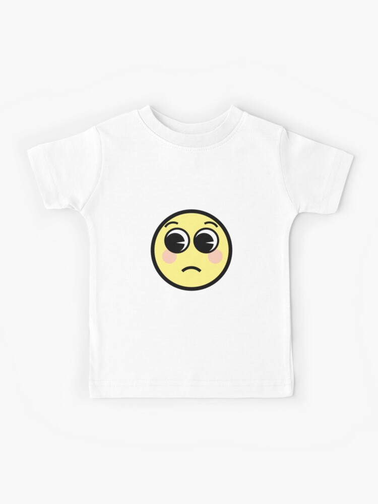 Sad Doodle Emoji Emoticon PNG & SVG Design For T-Shirts