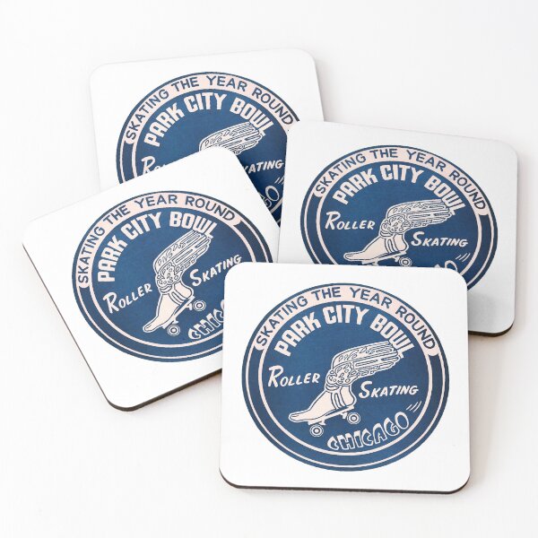 Item preview, Vintage Roller Rink Souvenir Sticker designed and sold by FuzzyHoney.