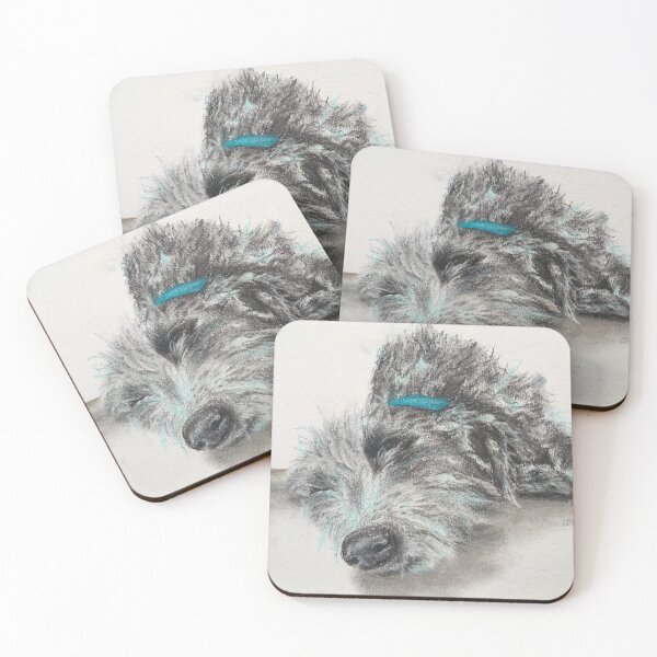 Item preview, Sleeping scruffy Lurcher  designed and sold by Merlinsmates.