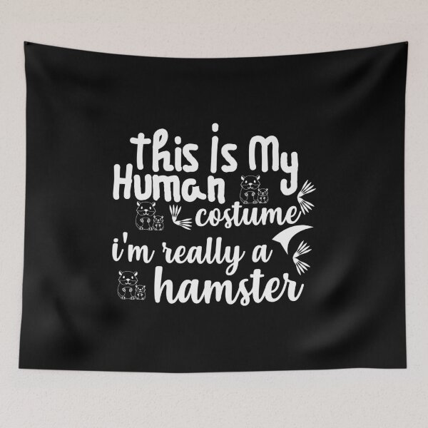 Item preview, Human Costume I'm A Hamster - White designed and sold by saechla.