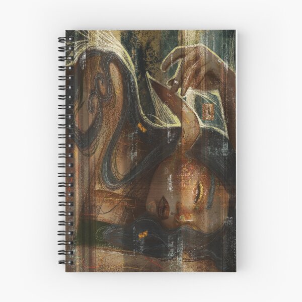 Item preview, “Downers” Spiral Notebook designed and sold by The Elf Way Illustration.