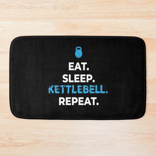 Item preview, Eat Sleep Kettlebell Repeat Fitness Training Fit designed and sold by MooonTees.