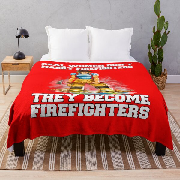 Item preview, Real Women Don't Marry Firefighters Women Firefighters designed and sold by fantasticdesign.