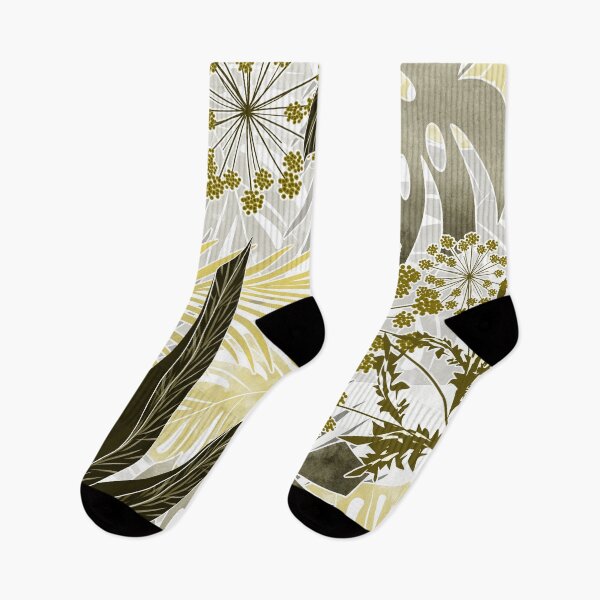 Item preview, Tropical pattern monstera palm leaves exotic flowers . designed and sold by marinaklykva.