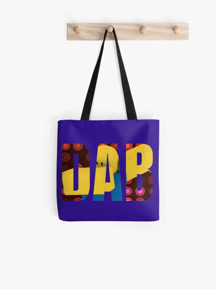 Roblox Dabbing Dab Noob Gamer Gifts Idea Tote Bag By Smoothnoob Redbubble - roblox dabbing tote bag