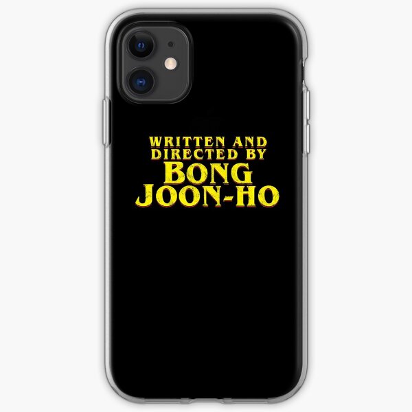 Written and Directed By Bong Joon-Ho iPhone Soft Case