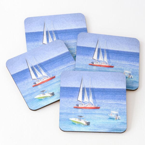 Item preview, Catamaran Caribbean Art Cezane Style designed and sold by Londonimages.