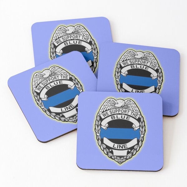 Item preview, We Support The Blue Line designed and sold by Lawrence Baird.