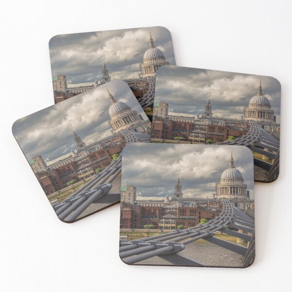 Item preview, #313 Millenium Bridge and St Pauls Cathedral in London designed and sold by phutball.