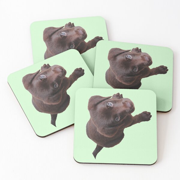 Item preview, Chocolate Labrador Retriever designed and sold by Green Sky.