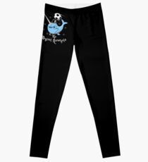 The Magical Narwhals Soccer Club Logo -Dark Leggings
