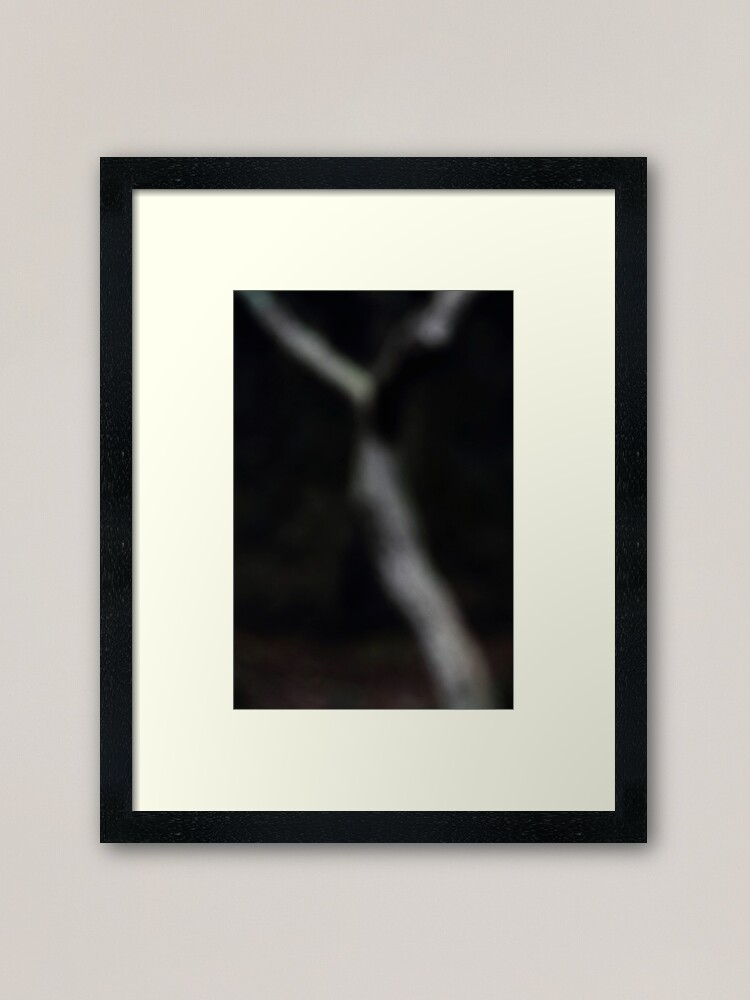Alternate view of The Crucified Man Framed Art Print