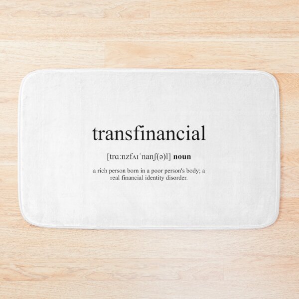 Artikelvorschau, Transfinancial Definition | Dictionary Collection entworfen und verkauft von Designschmiede.
