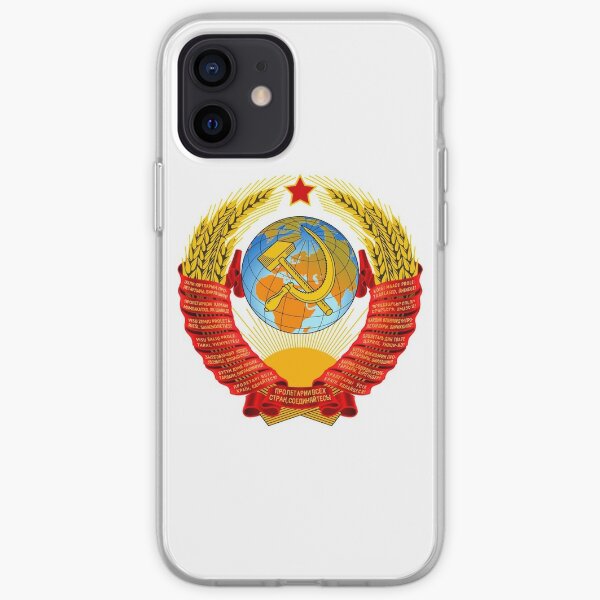 History of the Soviet Union (1927–1953) State Emblem of the Soviet Union iPhone Soft Case