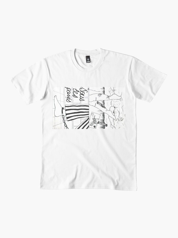 Sous Les Paves Protest Slogan 1968 Premium T-Shirt