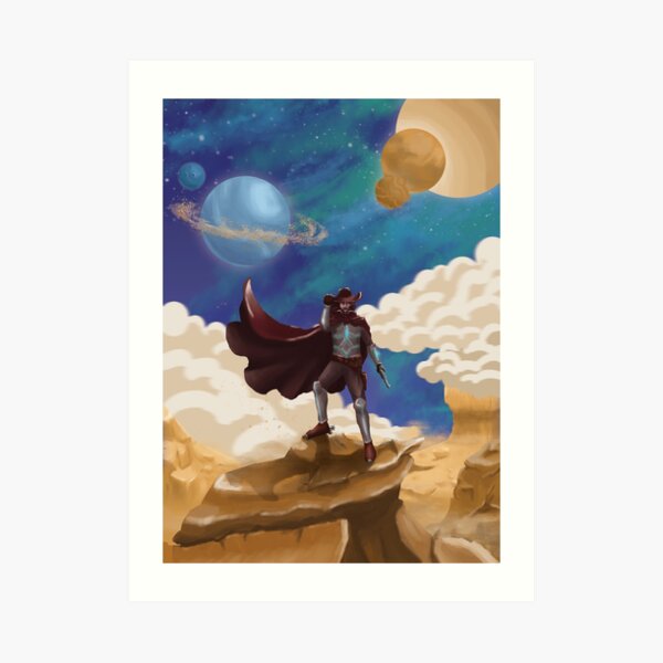 Space Cowboy Impression artistique