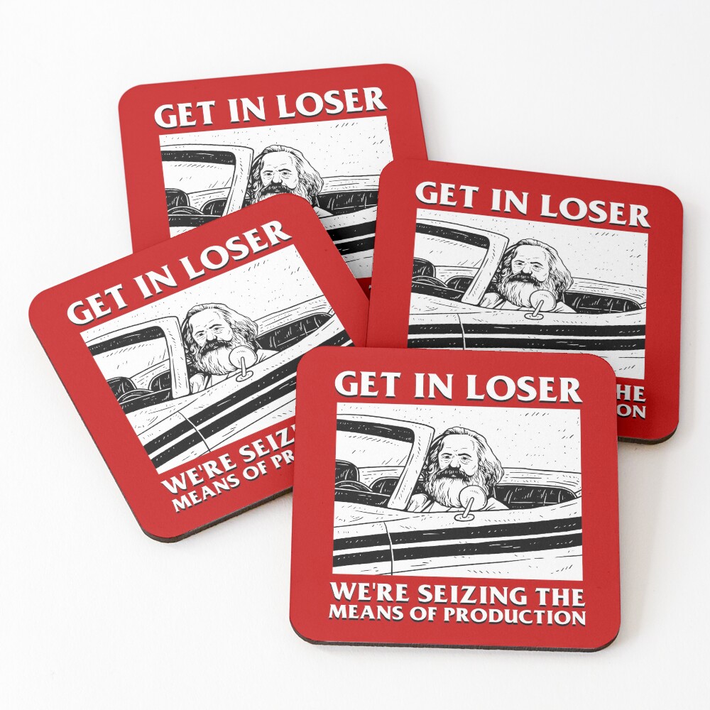 Item preview, Coasters (Set of 4) designed and sold by dumbshirts.