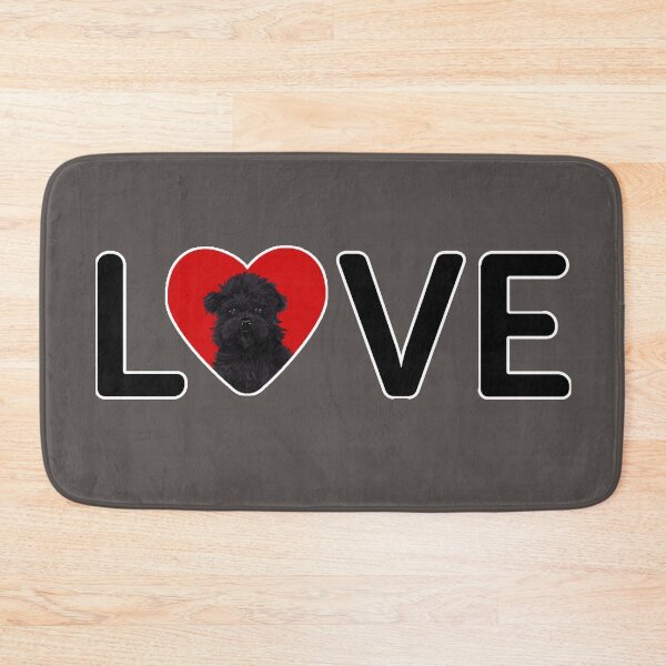 Item preview,  I Love You, Affenpinscher Dog in Heart Design - Happy puppy lovers gift designed and sold by BestStuffDepot.