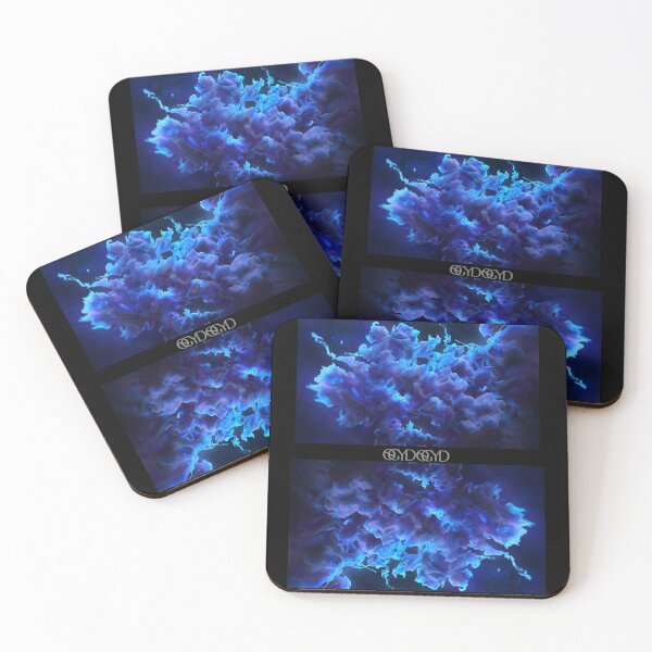 Item preview, Blue Purple Blast 3-D Splash Digital Print Smoke Abstract designed and sold by NoGrayDays1.