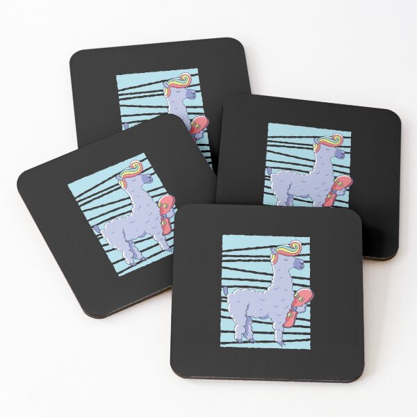 Item preview, llama skate  designed and sold by pirminio.