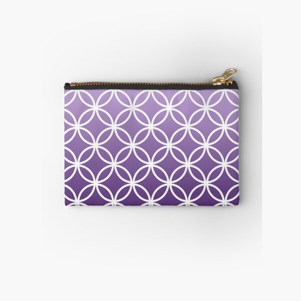 Item preview, Purple Ombre Lattice Circles designed and sold by ImageNugget.