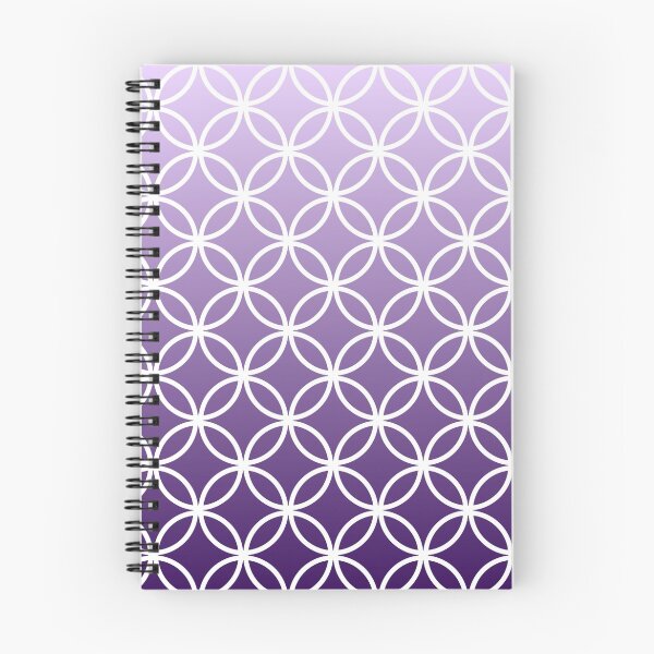 Item preview, Purple Ombre Lattice Circles designed and sold by ImageNugget.