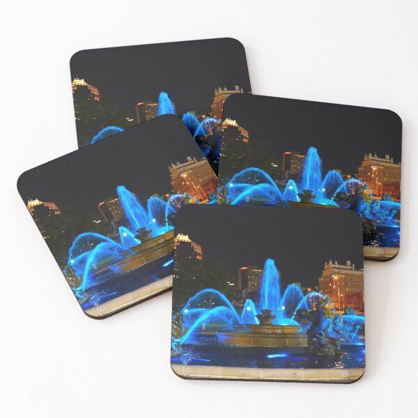Item preview, J. C. Nichols Fountain in Blue, Kansas City designed and sold by Catherine Sherman.