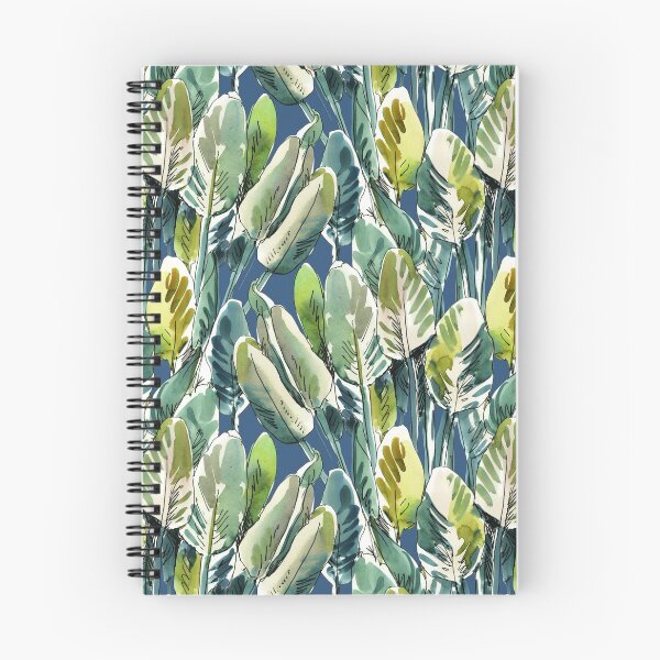 Item preview, tropical leaves seamless pattern, watercolor sketch from nature designed and sold by avamnenado.