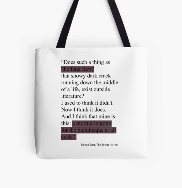 The Secret History by Donna Tartt Tote Bag for Sale by Bielexx