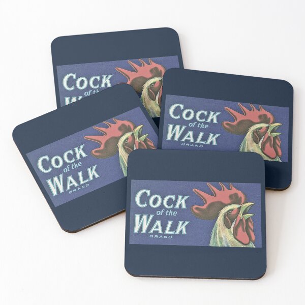 Item preview, Vintage "Cock of the Walk" Produce Crate Label / Rooster designed and sold by FuzzyHoney.