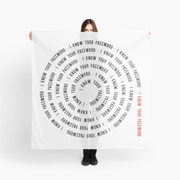 Item preview, I Know Your Password designed and sold by adidabu.