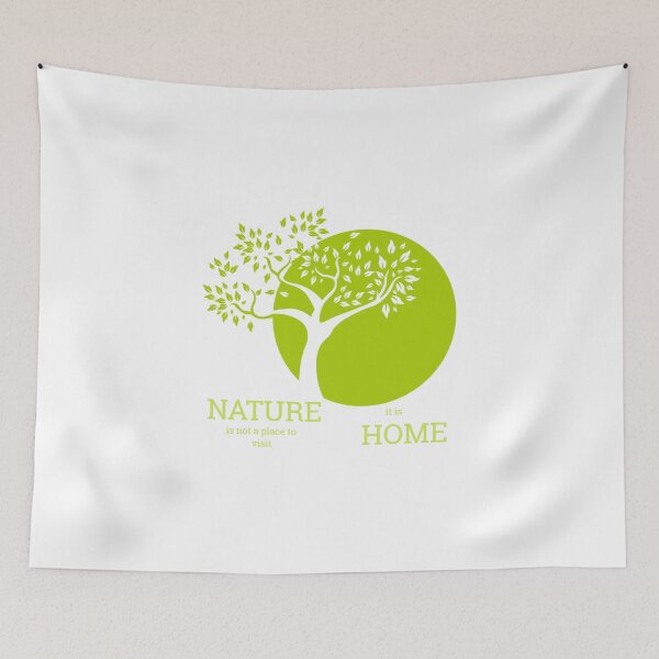 Item preview, Nature is The Home - Best Poster  designed and sold by Stipper Store.