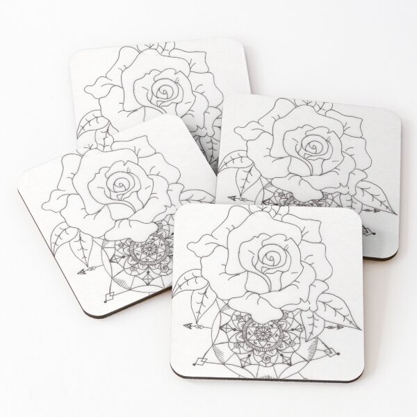 Item preview, Rose&Mandala  designed and sold by karieq423.