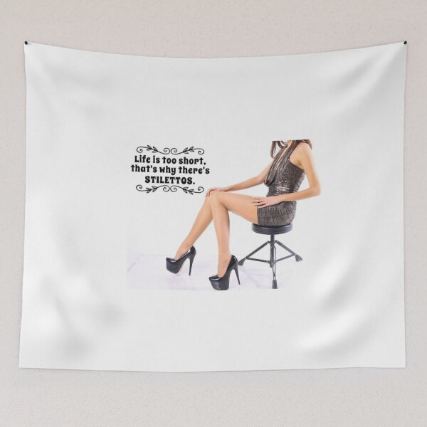 Item preview, Fun and Happy Stiletto Tee Shirt. designed and sold by teesbykim.