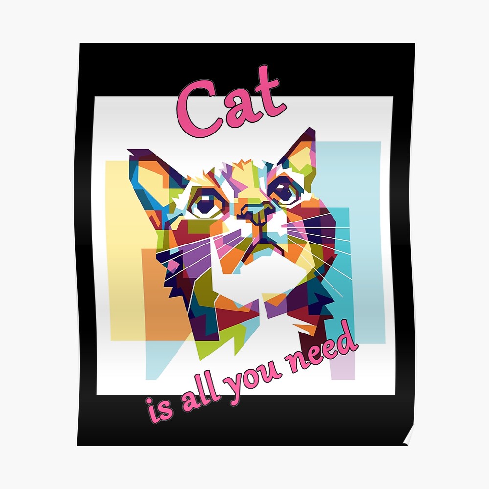 Tentures Chat Amour Chat Fan Chat Meow Cadeau Chat Maman Chat Papa Par Ballongirl Redbubble