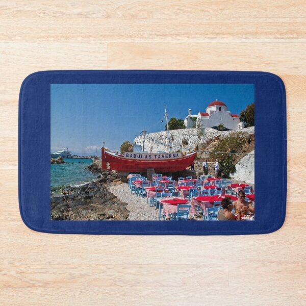 Item preview, Greece. Mykonos island. Open-air taverna. designed and sold by vadim19.