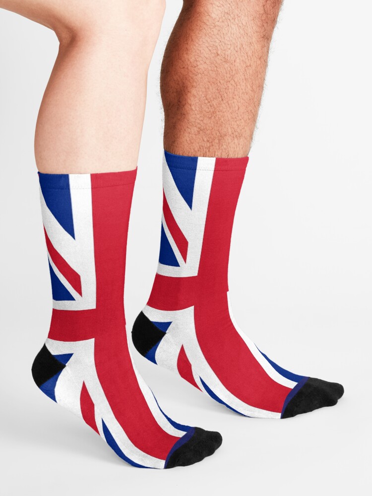 "UNION JACK of England" Socks by SOCKSbySBD Redbubble
