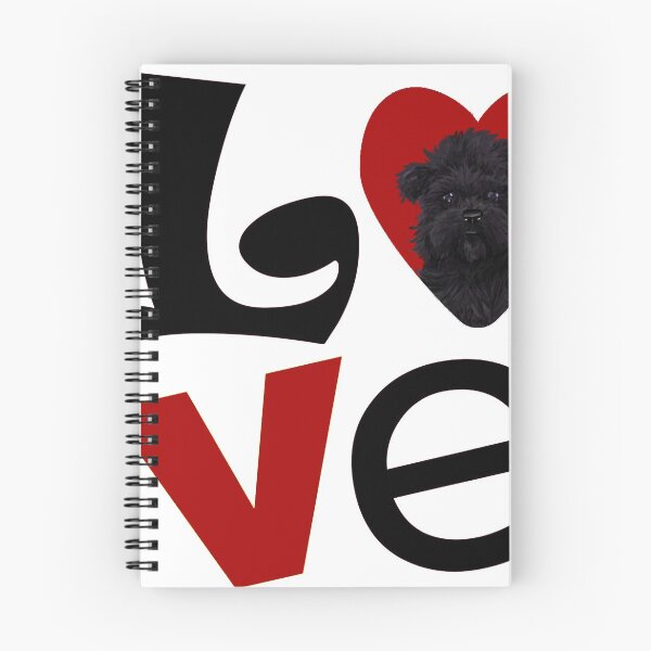 Item preview,  I Love You, Affenpinscher Dog in Heart Design - Happy puppy lovers gift designed and sold by BestStuffDepot.