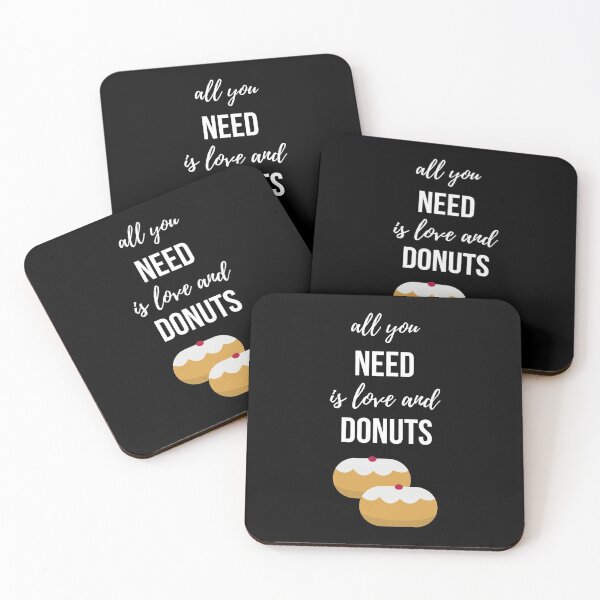 Item preview, All You Need Is  Love And Donuts designed and sold by PinkPandaPress.