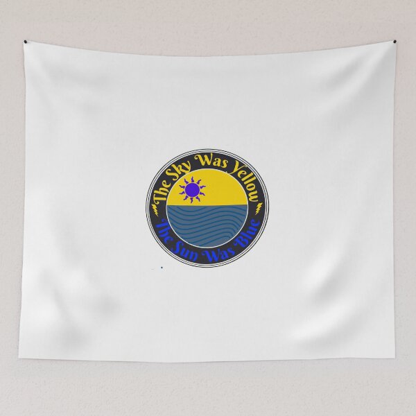 Item preview, The Sky Is Yellow The Sun Is Blue designed and sold by SwampfoxDesign.
