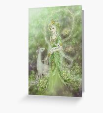 Lady of Compassion Greeting Card